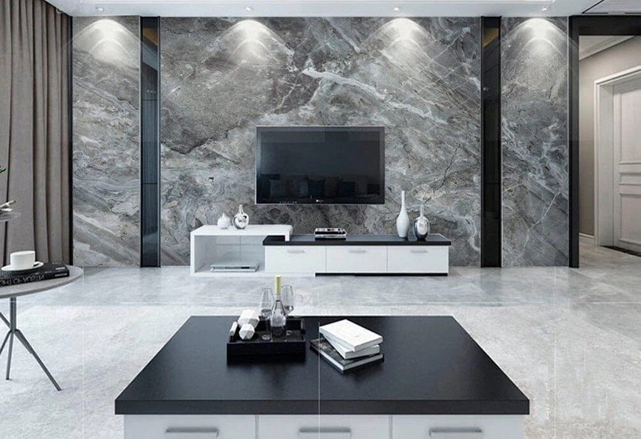 Rolex Grey Marble Backgroud Wall