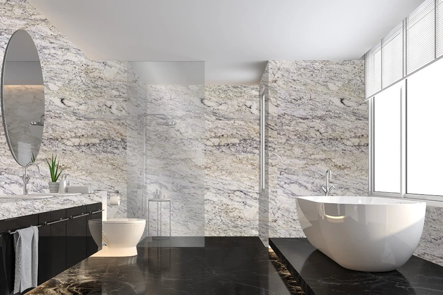 African Rainbow Granite Bathroom African Rainbow Granite Bathroom