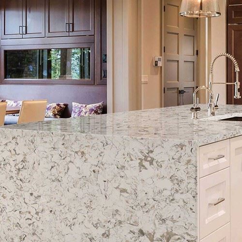 Montclair White Quartz Countertops