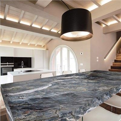 Blue Tempest Quartzite benkeplater